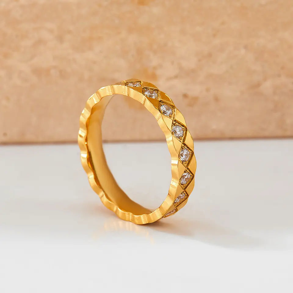 Chic Style Fashion Ring - Gold