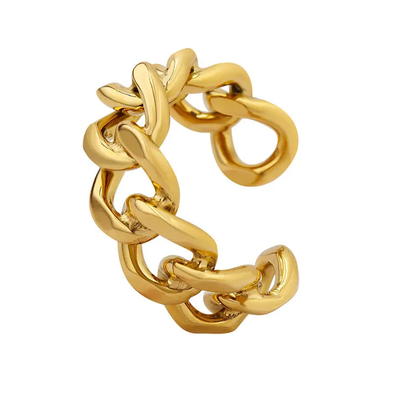 Chunky Cuban Chain Ring