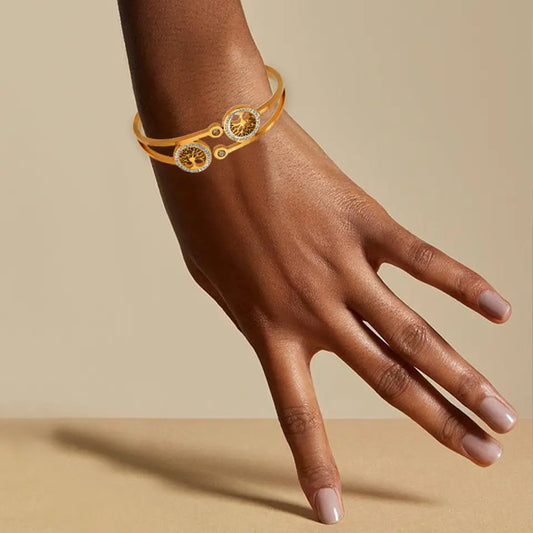 Tree Of Life Bracelet - Gold